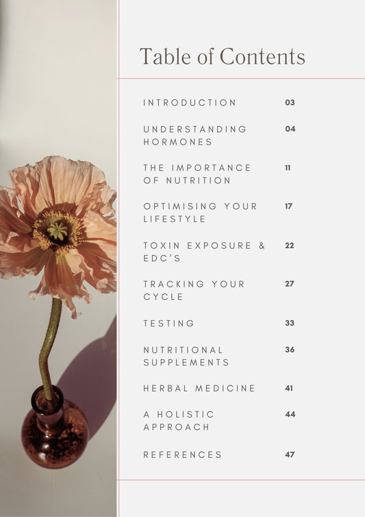 Hormone Nutrition & Lifestyle Guide