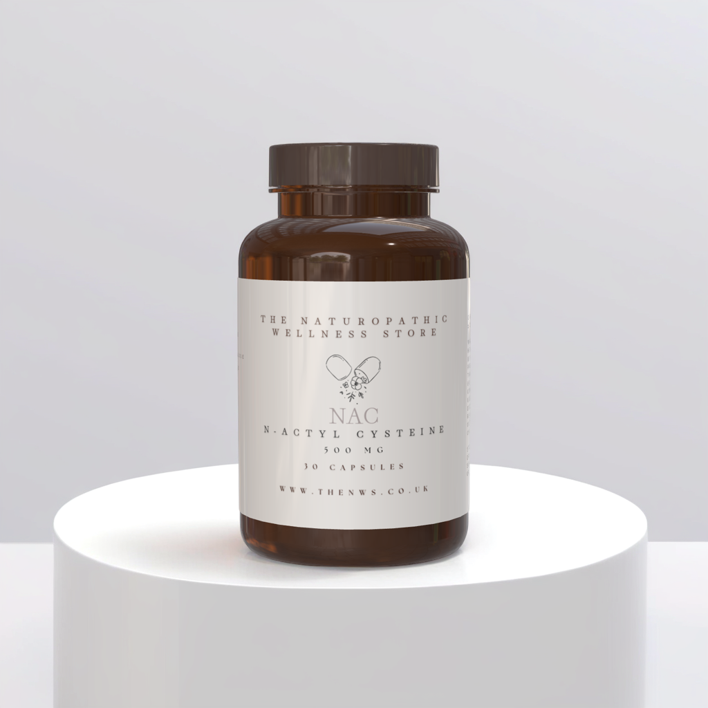 N-Acetyl Cysteine (NAC) 500mg 30 60 or 90 capsules bioavailable