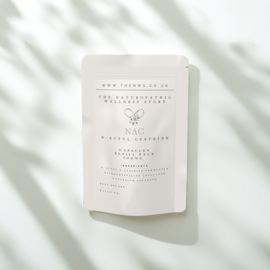 N-Acetyl Cysteine (NAC) 500mg 30 60 or 90 capsules bioavailable Refill pack
