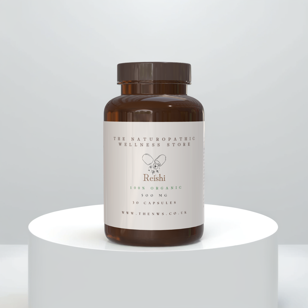 Reishi 500mg organic 30 60 or 90 capsules bioavailable