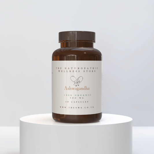 Ashwagandha 500mg organic 30 60 or 90 capsules bioavailable 